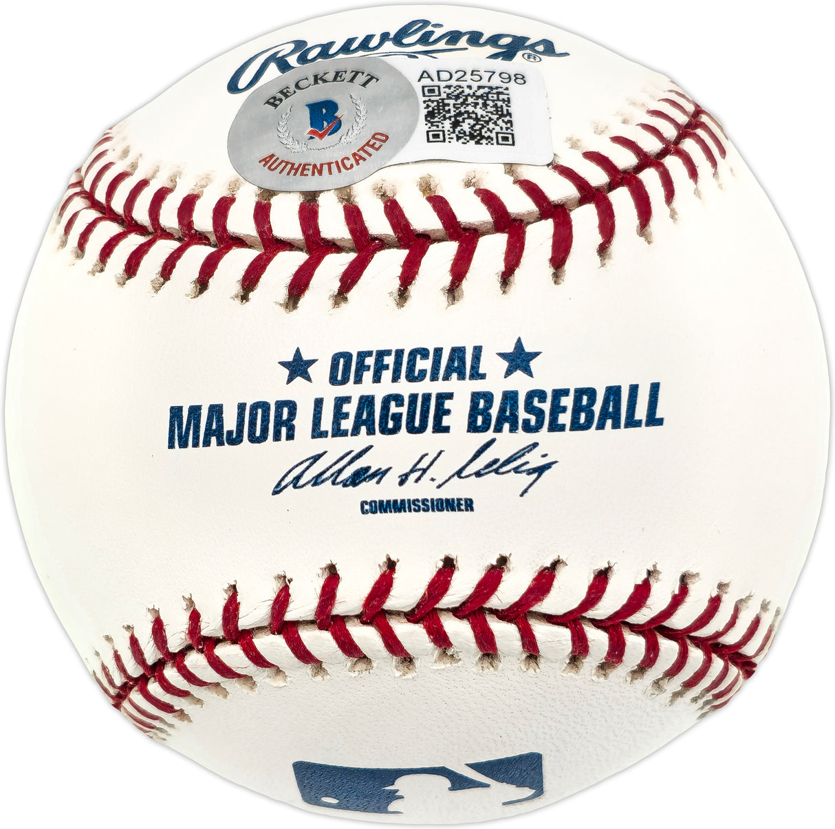 Greg Maddux, John Smoltz & Tom Glavine Autographed Official MLB Baseball Atlanta Braves Hall of Fame Aces Beckett BAS #AD25798