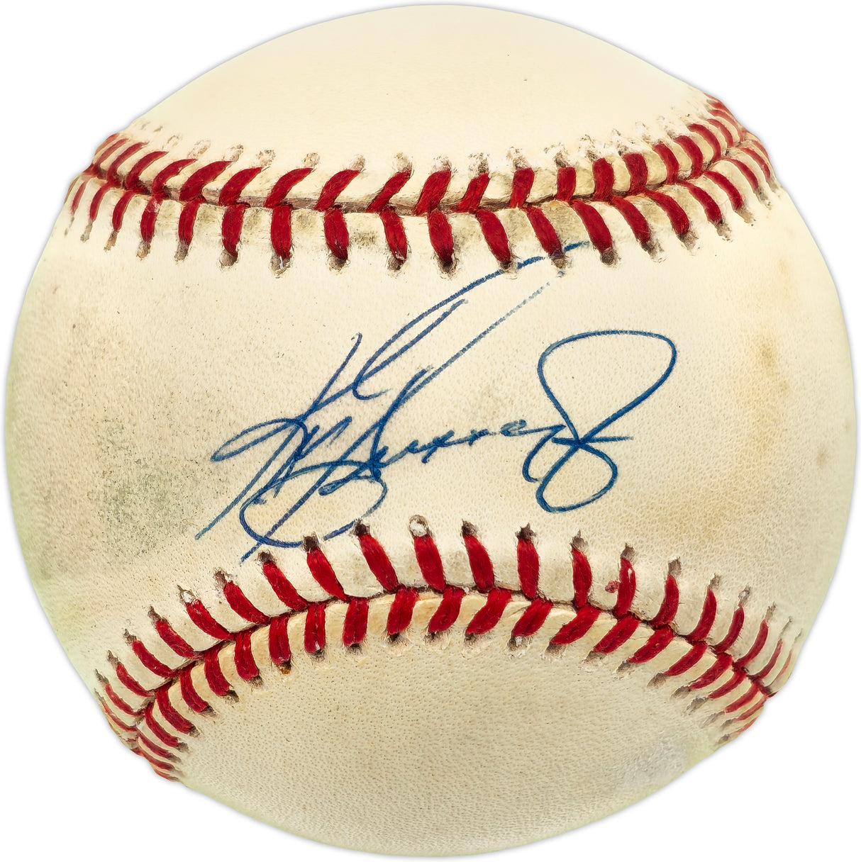 Ken Griffey Jr. Autographed Official AL Baseball Seattle Mariners UDA Holo #BAF96472