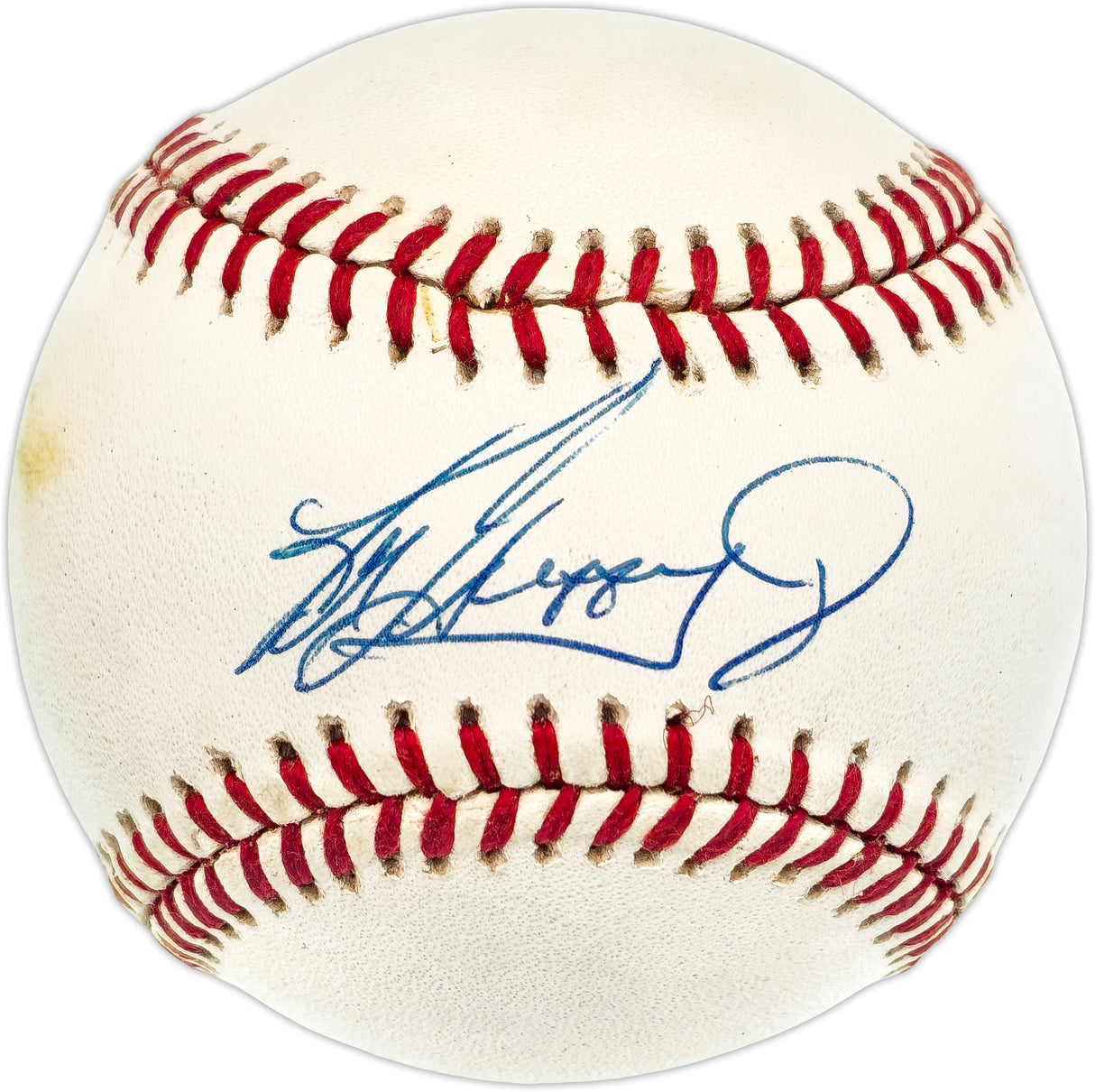 Ken Griffey Jr. Autographed Official AL Baseball Seattle Mariners Beckett BAS QR #BN14895