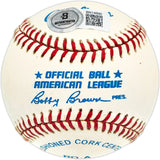 Ken Griffey Jr. Autographed Official AL Baseball Seattle Mariners Beckett BAS QR #BN14895