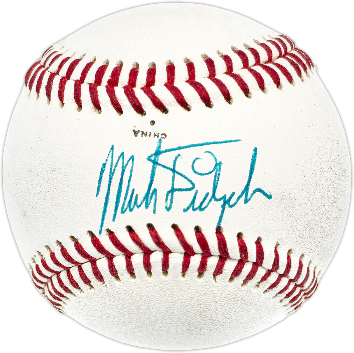 Mark "The Bird" Fidrych Autographed Official League Baseball Detroit Tigers Beckett BAS QR #BN14904