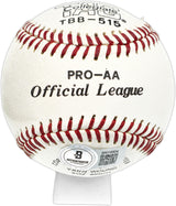 Mark "The Bird" Fidrych Autographed Official League Baseball Detroit Tigers Beckett BAS QR #BN14904