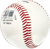 Mark "The Bird" Fidrych Autographed Official League Baseball Detroit Tigers Beckett BAS QR #BN14904