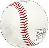 Mark "The Bird" Fidrych Autographed Official League Baseball Detroit Tigers Beckett BAS QR #BN14904