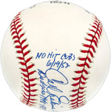 Carl Erskine Autographed Official NL Baseball Brooklyn Dodgers Stat Ball Beckett BAS QR #BN14928