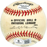 Ralph Kiner Autographed Official NL Baseball Pittsburgh Pirates "HOF 1975" Beckett BAS QR #BN14936