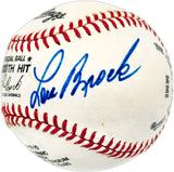 Lou Brock Autographed Official 3000 Hit Rawlings Baseball St. Louis Cardinals Beckett BAS QR #BN15004