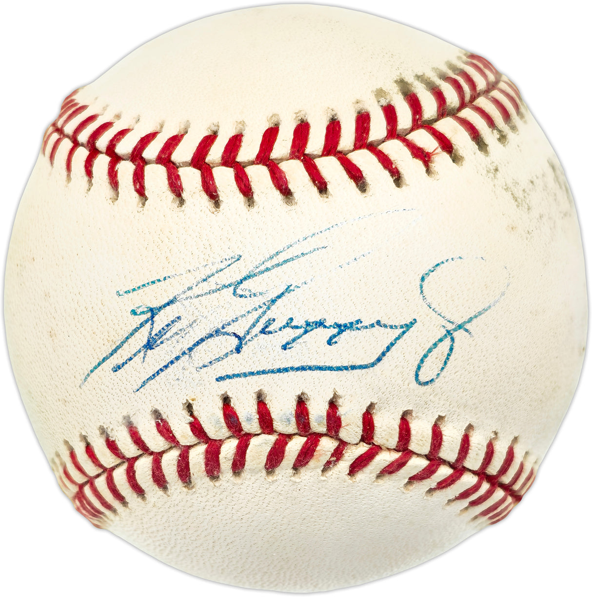 Ken Griffey Jr. Autographed Official AL Baseball Seattle Mariners Beckett BAS QR #BN15034