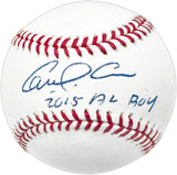 Carlos Correa Autographed Official MLB Baseball Houston Astros "2015 AL ROY" MLB Holo #JB663484