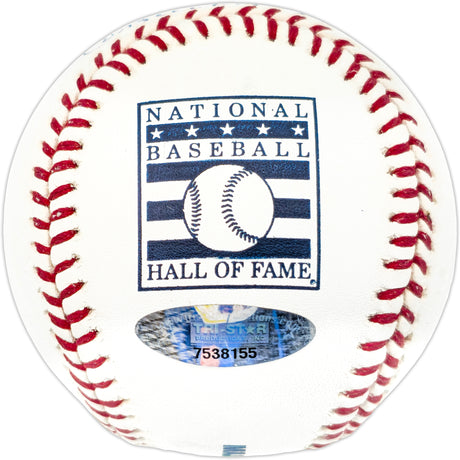 Cal Ripken Jr. Autographed Official Hall of Fame HOF Logo Baseball Baltimore Orioles "2632 Consecutive Games" TriStar Holo #7538155