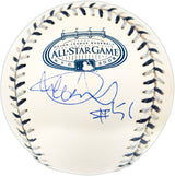 Ichiro Suzuki Autographed Official 2008 All Star Game Logo Baseball Seattle Mariners "#51" IS Holo SKU #237496