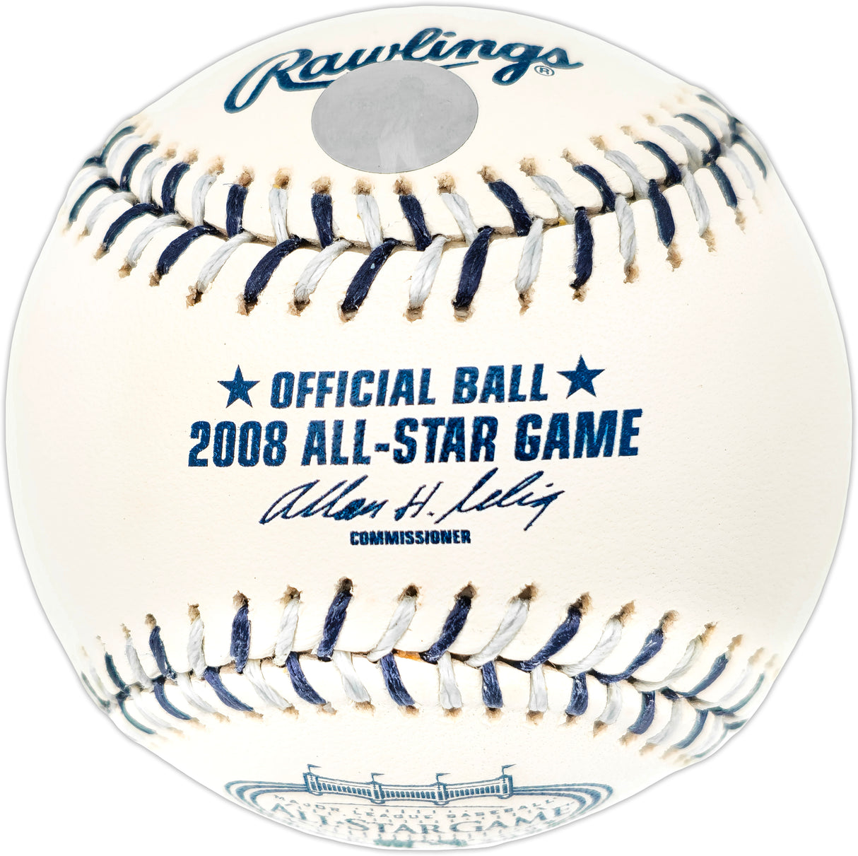 Ichiro Suzuki Autographed Official 2008 All Star Game Logo Baseball Seattle Mariners "#51" IS Holo SKU #237496