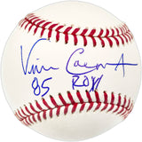 Vince Coleman Autographed Official MLB Baseball St. Louis Cardinals "85 ROY" Beckett BAS QR #BJ56441