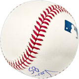 Vince Coleman Autographed Official MLB Baseball St. Louis Cardinals "85 ROY" Beckett BAS QR #BJ56441