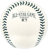 Edgar Martinez Autographed Official 2001 All Star Game Logo Baseball Seattle Mariners MCS Holo #87003