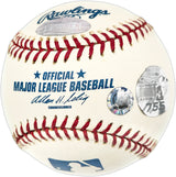 Hank Aaron & Al Downing Autographed Official MLB Baseball "Move Over Babe" HA Holo & #30/48 Steiner Holo SKU #238440