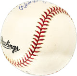 Red Schoendienst Autographed Official NL Baseball Milwaukee Braves "57 Braves" JSA #C31917