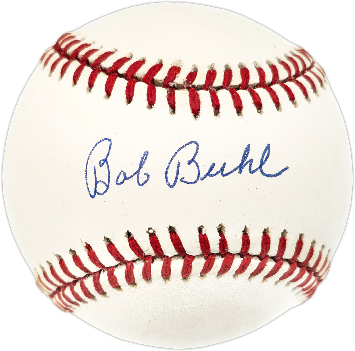 Bob Buhl Autographed Official NL Baseball Milwaukee Braves Beckett BAS #E48055