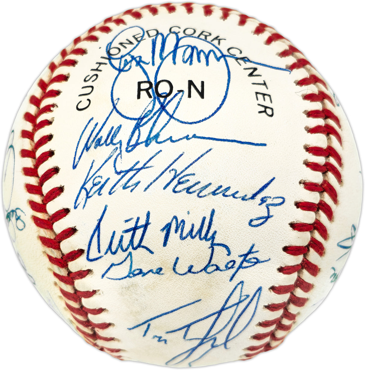 1986 New York Mets Team Autographed Official NL Baseball With 29 Signatures Including Gary Carter PSA/DNA #W03517