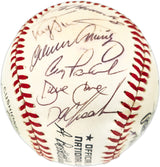 1986 New York Mets Team Autographed Official NL Baseball With 29 Signatures Including Gary Carter PSA/DNA #W03520