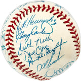 1986 New York Mets Team Autographed Official NL Baseball With 29 Signatures Including Gary Carter PSA/DNA #W03521