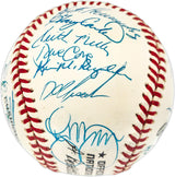 1986 New York Mets Team Autographed Official NL Baseball With 29 Signatures Including Gary Carter PSA/DNA #W03521