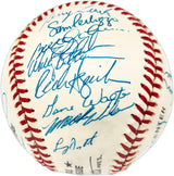 1986 New York Mets Team Autographed Official NL Baseball With 29 Signatures Including Gary Carter PSA/DNA #W03521