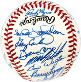 1986 New York Mets Team Autographed Official NL Baseball With 28 Signatures Including Gary Carter PSA/DNA #W03513