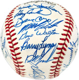 1986 New York Mets Team Autographed Official NL Baseball With 28 Signatures Including Gary Carter PSA/DNA #W03513