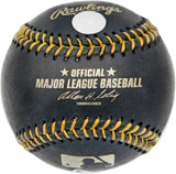 Ichiro Suzuki Autographed Official Black MLB Baseball Seattle Mariners "01 ROY/MVP" (Smudged) IS Holo SKU #237475