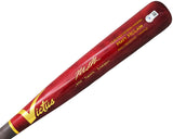 Matt McLain Autographed Red Victus Player Model Baseball Bat Cincinnati Reds ".290 Rookie Season" (Imperfections) Beckett BAS Witness Stock #222799