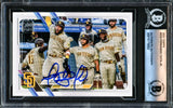 Fernando Tatis Jr. Autographed 2021 Topps Card #323 San Diego Padres Beckett BAS #16178002