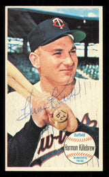 Harmon Killebrew Autographed 1964 Topps Giants Card #38 Minnesota Twins SKU #222476