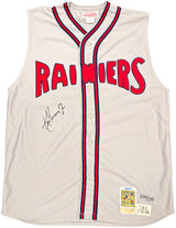 Tacoma Rainiers Ken Griffey Jr. Autographed Gray Authentic Mitchell & Ness Authentic Cooperstown Collection 1996 Jersey #236/240 UDA Holo #BAF72578