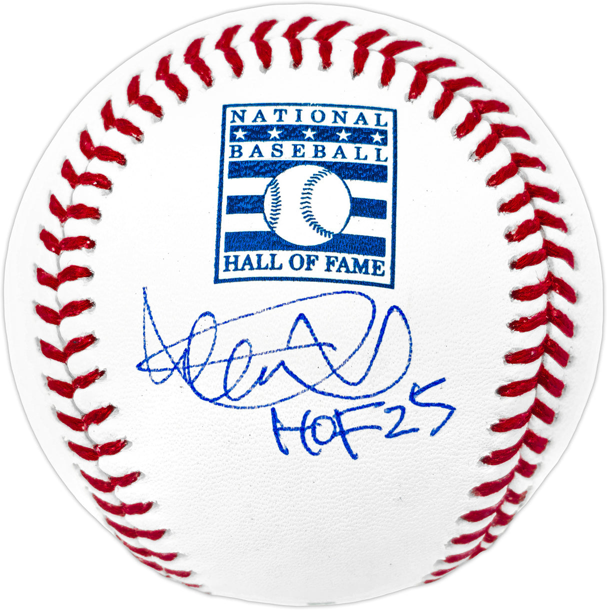 Ichiro Suzuki Autographed Official Hall of Fame HOF Logo MLB Baseball Seattle Mariners "HOF 25" IS Holo & Beckett BAS Witness QR Stock #238610