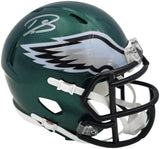 Darius Slay Jr. Autographed Philadelphia Eagles Green Speed Mini Helmet Beckett BAS Witness Stock #238575