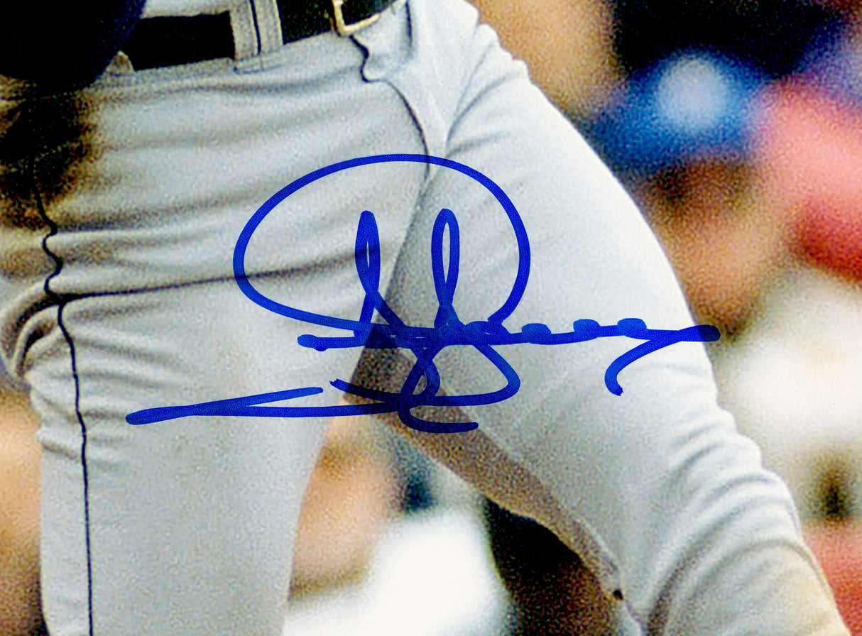 Jay Buhner Autographed 16x20 Photo Seattle Mariners Beckett BAS Witness Stock #238590