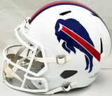 Unsigned Buffalo Bills White Full Size Speed Replica Helmet Stock #224749