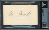 Benny Bengough Autographed 3x5 Index Card New York Yankees Beckett BAS #14066552