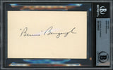 Benny Bengough Autographed 3x5 Index Card New York Yankees Beckett BAS #14066553