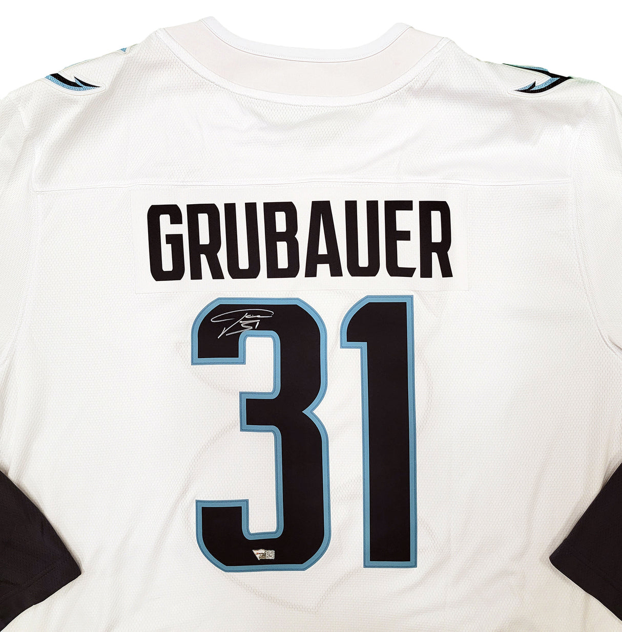 Seattle Kraken Philipp Grubauer Autographed White Fanatics Jersey Size XL Fanatics Holo Stock #211744