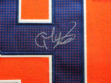 Edmonton Oilers Connor McDavid Autographed Framed Orange Adidas Authentic Jersey JSA #YY76200