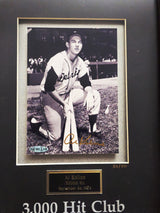 Al Kaline Autographed Framed Gold 3000th Hit Club 5x7 Photo Detroit Tigers #32/50 UDA Holo #BAF86508