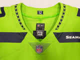 Jamarco Jones Unsigned Seattle Seahawks 2021 Game Used Action Green Color Rush Nike Jersey SS Holo #SA09818