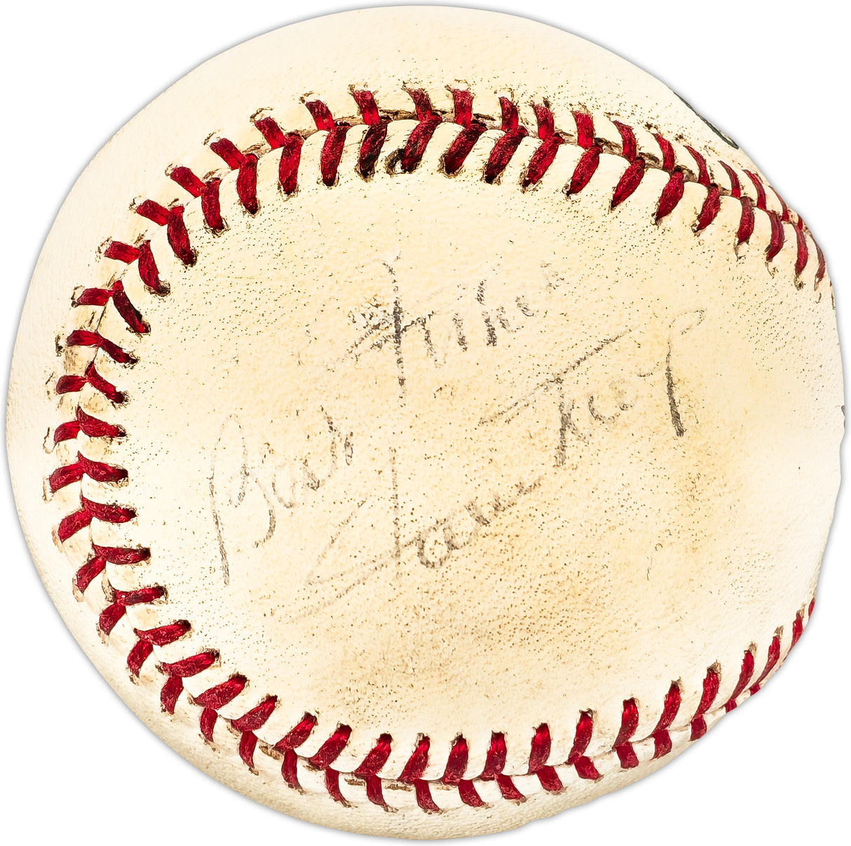 Willie Mays Autographed Official NL Baseball San Francisco Giants "Best Wishes" JSA #Z68496