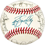 1979 Minnesota Twins Team Signed Autographed Official NL Baseball With 28 Signatures SKU #225356