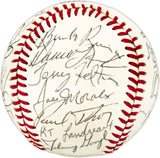 1979 Minnesota Twins Team Signed Autographed Official NL Baseball With 28 Signatures SKU #225356