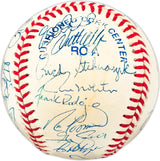 1997 Minnesota Twins Team Autographed Official AL Baseball With 31 Signatures Including Paul Monitor SKU #225424