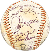 1974 Minnesota Twins & Chicago White Sox Team Autographed Official Little League Baseball With 23 Signatures Including Karmon Killebrew SKU #225426