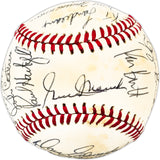 1997 Minnesota Twins Team Autographed Official AL Baseball With 25 Signatures SKU #225428